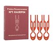 Kopča za kosu Fiona Franchimon Nº1 Hairpin 3 kom Ruby Red