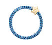 Gumice za kosu By Eloise London Velvet Gold Star 1 kom Indigo