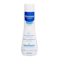 Gel za tuširanje Mustela Bébé Gentle Cleansing Gel Hair and Body 200 ml