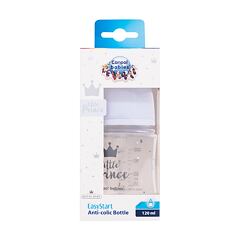 Bočica za bebe Canpol babies Royal Baby Easy Start Anti-Colic Bottle Little Prince 0m+ 120 ml