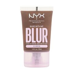 Puder NYX Professional Makeup Bare With Me Blur Tint Foundation 30 ml 22 Mocha