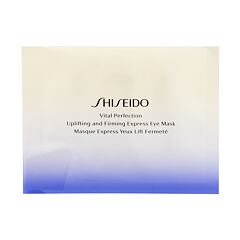 Maska za područje oko očiju Shiseido Vital Perfection Uplifting & Firming Express Eye Mask 12 kom