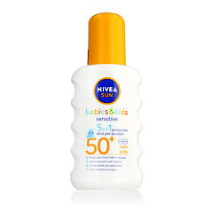 Proizvod za zaštitu od sunca za tijelo Nivea Sun Babies & Kids Sensitive Protect Spray SPF50+ 200 ml