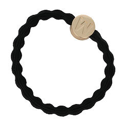 Gumice za kosu By Eloise London Letter Charms Gold 1 kom W Black