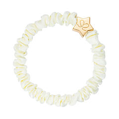 Gumice za kosu By Eloise London Skinny Silk Scrunchie Gold Star 1 kom