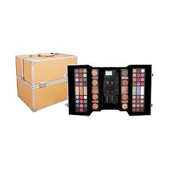 Dekorativna kozmetika 2K Super Model Beauty Train Case Gold 122,6 g