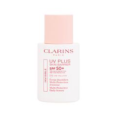 Proizvod za zaštitu lica od sunca Clarins UV Plus Skin Barrier Invisible Multi-Protective Daily Scre SPF50+ 30 ml