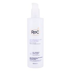 Odstranjivač šminke za lice RoC Multi-Action Make-Up Remover Milk 3-In-1 400 ml