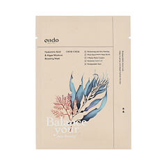 Maska za lice Ondo Beauty 36.5 CHOK-CHOK Hyaluronic Acid & Algae Moisture Boosting Mask 25 g