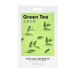 Maska za lice Missha Airy Fit Sheet Mask Green Tea 19 g