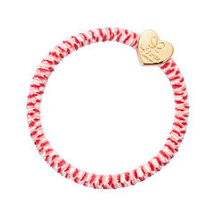 Gumice za kosu By Eloise London Velvet Gold Heart 1 kom