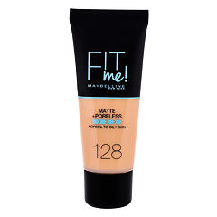 Puder Maybelline Fit Me! Matte + Poreless 30 ml 128 Warm Nude