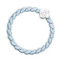 Gumice za kosu By Eloise London Woven Silver Quatrefoil 1 kom Faded Denim