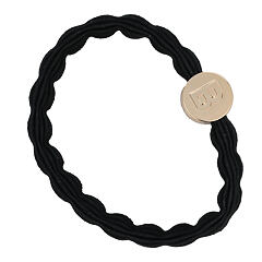 Gumice za kosu By Eloise London Letter Charms Gold 1 kom B Black