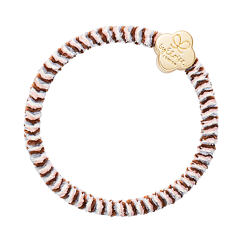 Gumice za kosu By Eloise London Velvet Gold Quatrefoil 1 kom