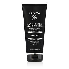 Gel za čišćenje lica Apivita Black Detox Cleansing Jelly 150 ml