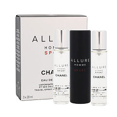 Toaletna voda Chanel Allure Homme Sport "okreni i poprskaj" 3x20 ml