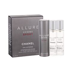 Toaletna voda Chanel Allure Homme Sport Eau Extreme "okreni i poprskaj" 3x20 ml