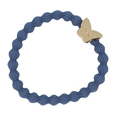 Gumice za kosu By Eloise London Gold Butterfly 1 kom Dove Blue