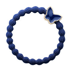 Gumice za kosu By Eloise London Enamel Gold Butterfly 1 kom Navy