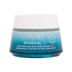 Dnevna krema za lice Vichy Minéral 89 100H Moisture Boosting Cream Rich 50 ml