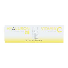 Serum za lice ALCINA Hyaluron 2.0 + Vitamin C Ampulle 5 ml Poklon setovi