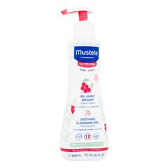 Gel za tuširanje Mustela Bébé Soothing Cleansing Gel Hair and Body 300 ml
