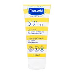 Proizvod za zaštitu od sunca za tijelo Mustela Bébé Family Very High Protection Sun Lotion SPF50+ 100 ml
