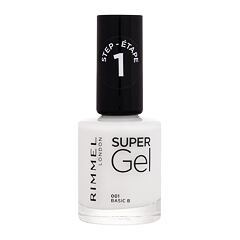 Lak za nokte Rimmel London Super Gel STEP1 12 ml 001 Basic B