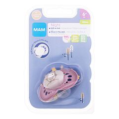 Duda MAM Night Silicone Pacifier 6m+ Owl 1 kom