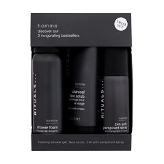 Pjena za tuširanje Rituals Homme 3 Invigorating Bestsellers 50 ml Poklon setovi