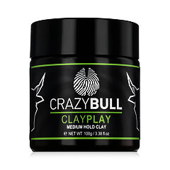 Krema za kosu Crazy Bull ClayPlay Medium Hold Clay 100 g