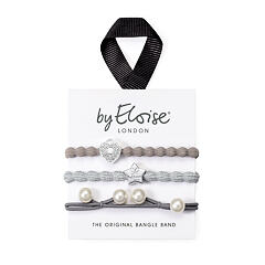 Gumice za kosu By Eloise London Set Shades of Grey 1 kom