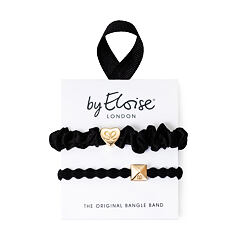 Gumice za kosu By Eloise London Set The Black 1 kom