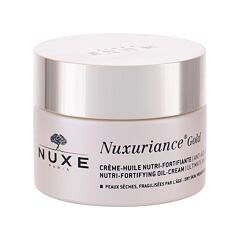 Dnevna krema za lice NUXE Nuxuriance Gold Nutri-Fortifying Oil-Cream 50 ml