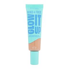 Puder Rimmel London Kind & Free Glow It Up Moisturising Skin Tint 30 ml 210 Golden Beige