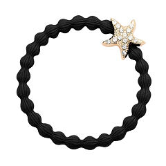 Gumice za kosu By Eloise London Bling Charms Starfish 1 kom černá