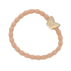 Gumice za kosu By Eloise London Gold Butterfly 1 kom Peach