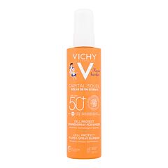 Proizvod za zaštitu od sunca za tijelo Vichy Capital Soleil Kids Cell Protect Water Fluid Spray SPF50+ 200 ml
