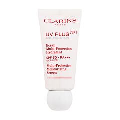 Dnevna krema za lice Clarins UV Plus 5P Multi-Protection Moisturizing Screen SPF50 30 ml Rose