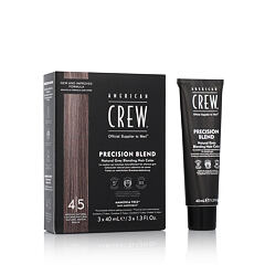 Boja za kosu American Crew Precision Blend Natural Grey Blending Hair Color 3x40 ml 4/5 Medium Natural