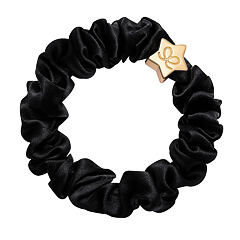 Gumice za kosu By Eloise London Silk Scrunchie Gold Star 1 kom Black