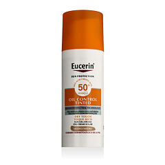 Proizvod za zaštitu lica od sunca Eucerin Sun Oil Control Tinted Dry Touch Sun Gel-Cream SPF50+ 50 ml Medium