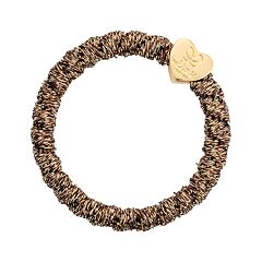 Gumice za kosu By Eloise London Gold Heart 1 kom Bronze