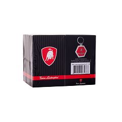 Privjesak za ključeve Lamborghini Las Vegas Keychain Set Hexagonal 10 kom Grey