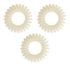 Gumice za kosu BIFULL Profesional Bobbles Hair Band 3 kom Blanco - bílá