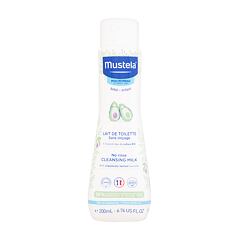 Losion za tijelo Mustela Bébé No Rinse Cleansing Milk 200 ml
