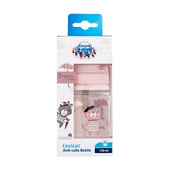 Bočica za bebe Canpol babies Bonjour Paris Easy Start Anti-Colic Bottle Pink 0m+ 120 ml