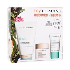 Gel za čišćenje lica Clarins My Clarins Hydration 125 ml Poklon setovi