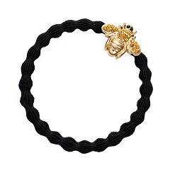 Gumice za kosu By Eloise London Bling Charms Bee 1 kom Black